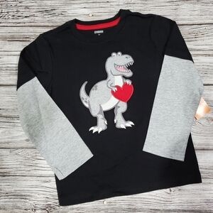Valentine's Day Dinosaur Embroidered Top Gymboree Valentine's Cutie Collection